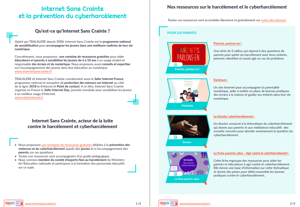 La prévention du cyberharcèlement