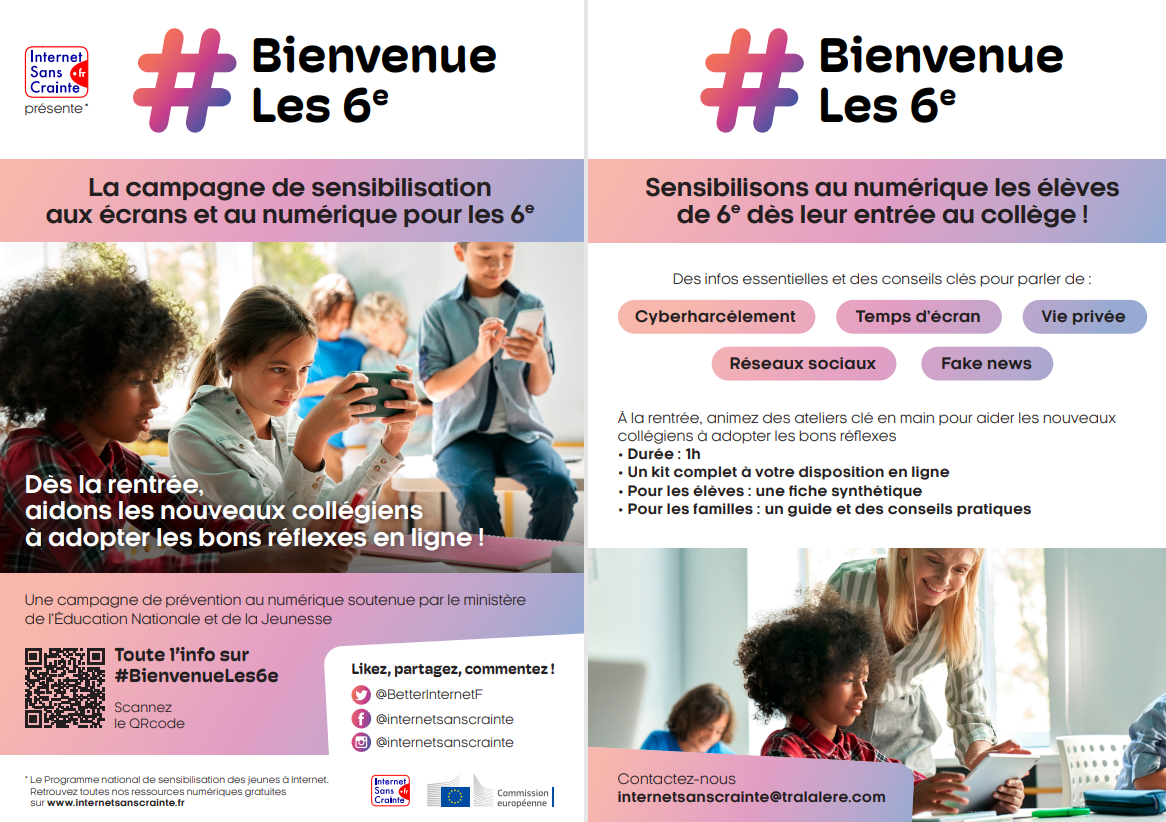 Flyer #BienvenueLes6e