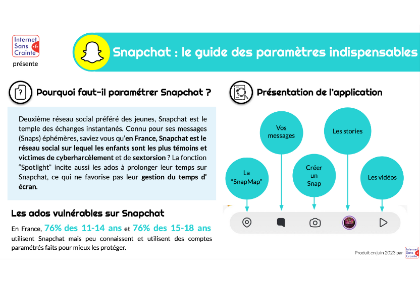 Snapchat : le guide des paramètres indispensables