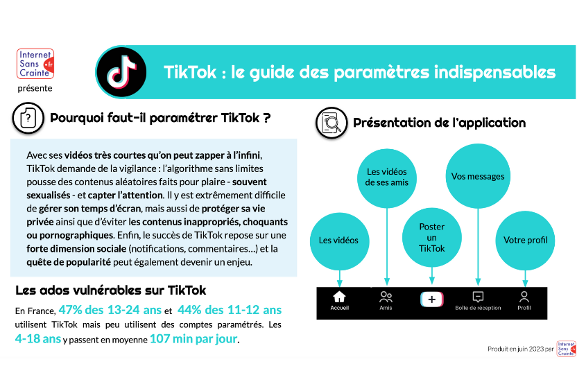 TikTok : le guide des paramètres indispensables