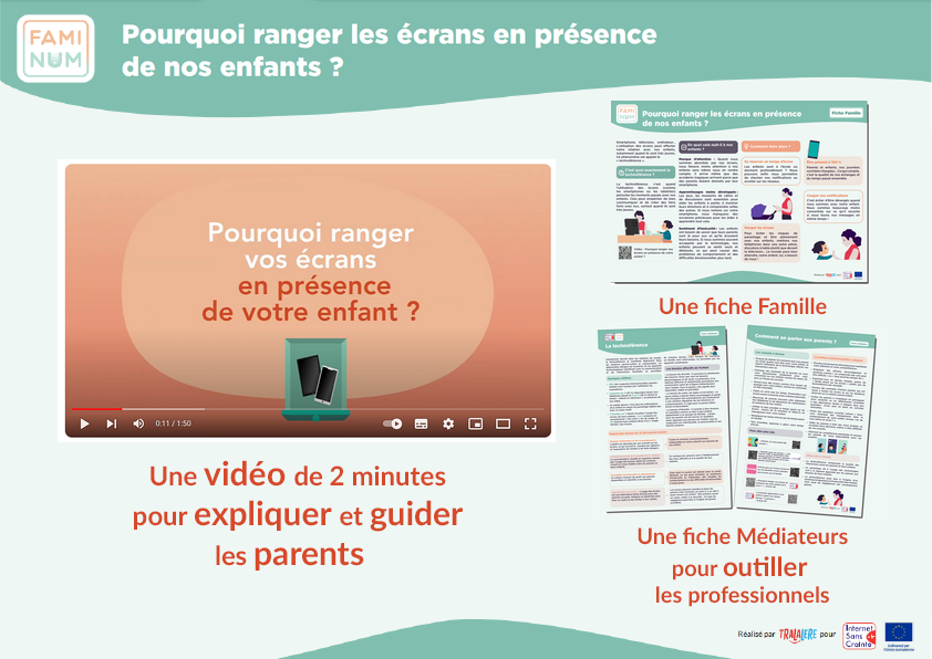 Pourquoi ranger vos écrans en présence de votre enfant ?