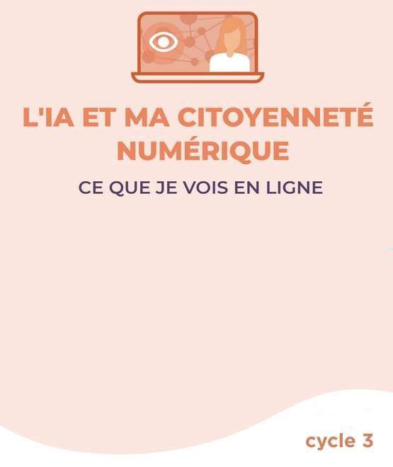Ce que je vois en ligne / Cycle 3