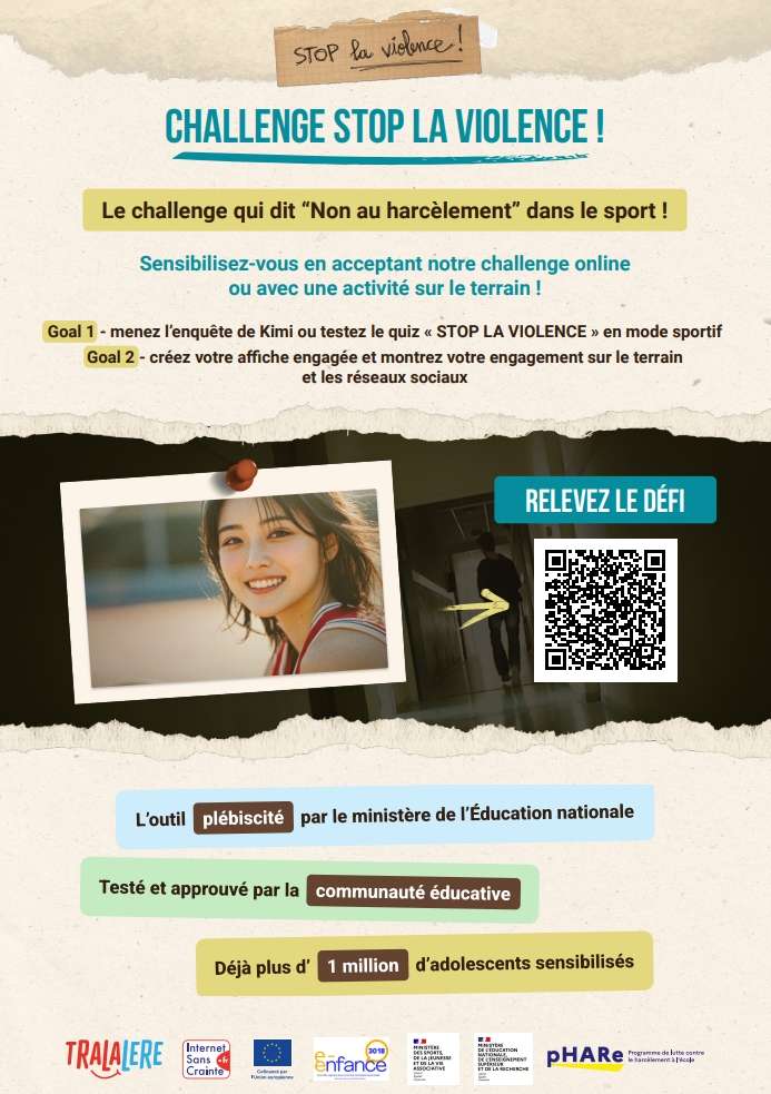 Challenge Stop la violence