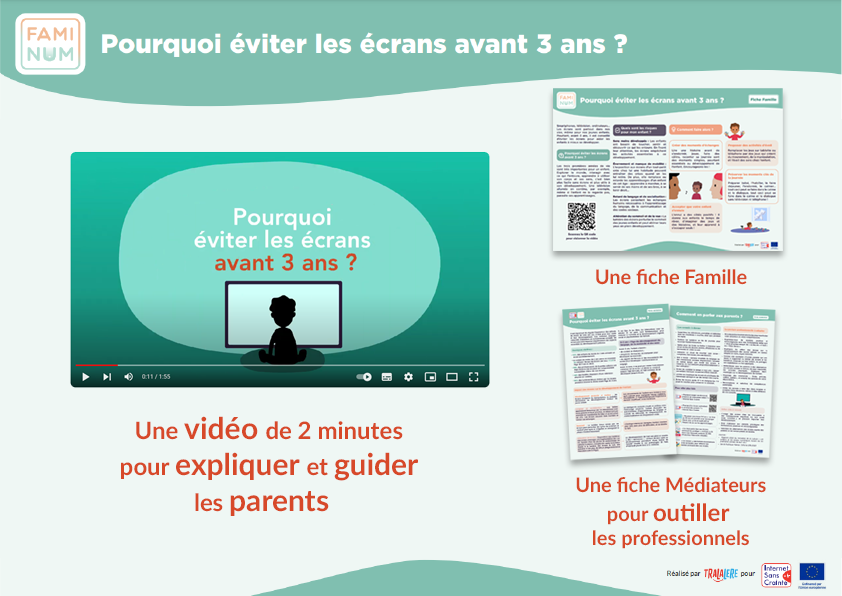 Pourquoi éviter les écrans avant 3 ans ?